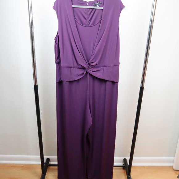 Purple Jumpsuit Plus Size - Picture 8 of 15